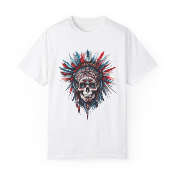 Native American Chief Skull - Picture 1 of 3